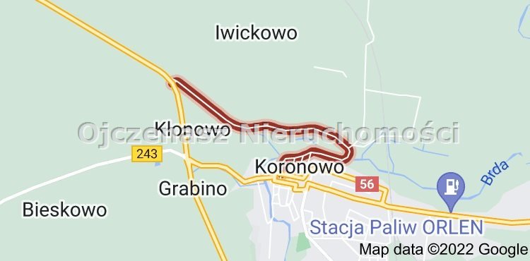 Do sprzedania duża działka 4742 m² z możliwością podziału Koronowo  4 742m2 Foto 1