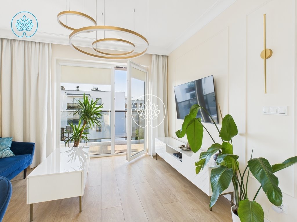 Nowoczesne 3-pokojowe mieszkanie z dużym tarasem w Toruniu Toruń  55m2 Foto 1