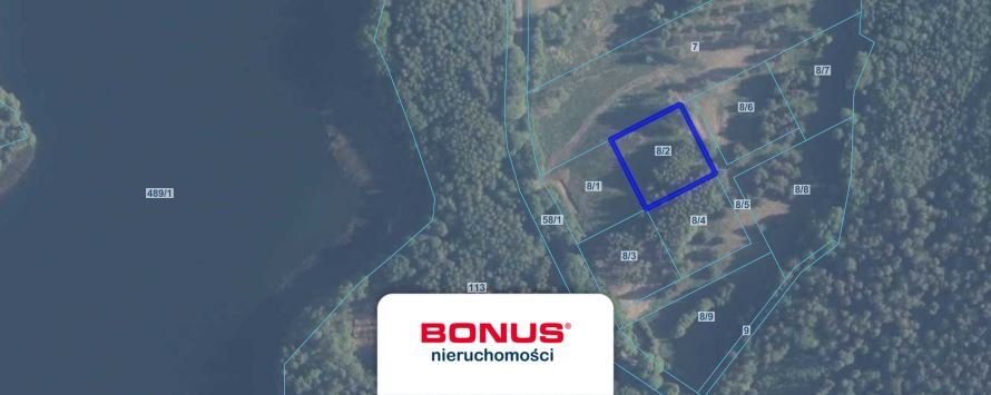 Działka 3001 m² pod zabudowę w Chlebowie, blisko jeziora Chlebowo  3 001m2 Foto 1