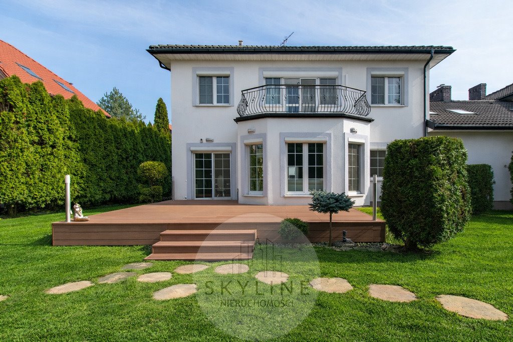 Przestronny dom Wilanów 351 m² z garażem i tarasami Warszawa, Wilanów  352m2 Foto 1
