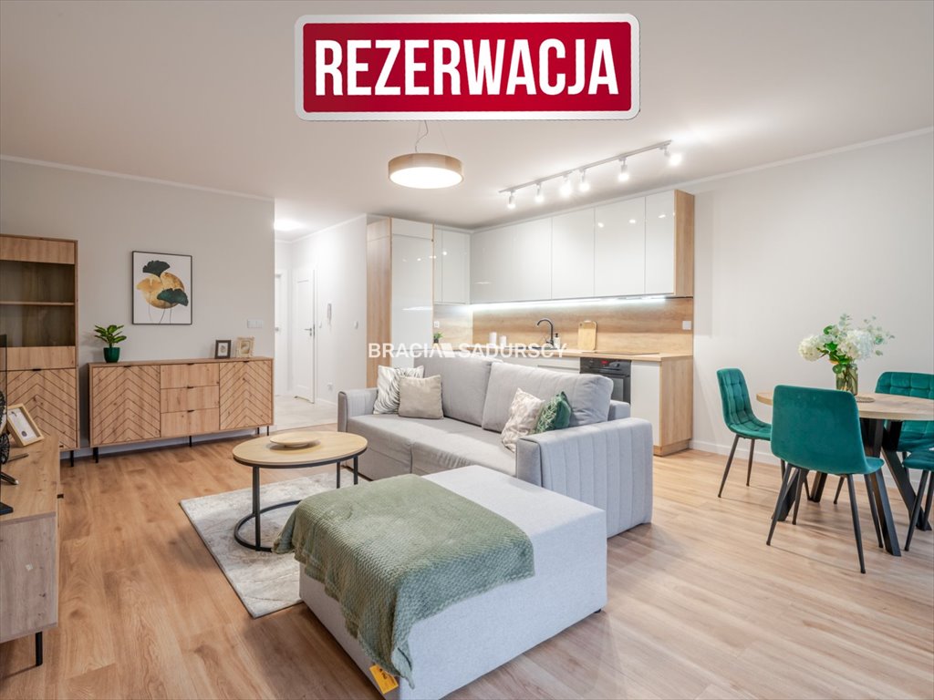 Mieszkanie trzypokojowe na sprzedaż Kraków, Grzegórzki, Dąbie, Bajeczna  70m2 Foto 1