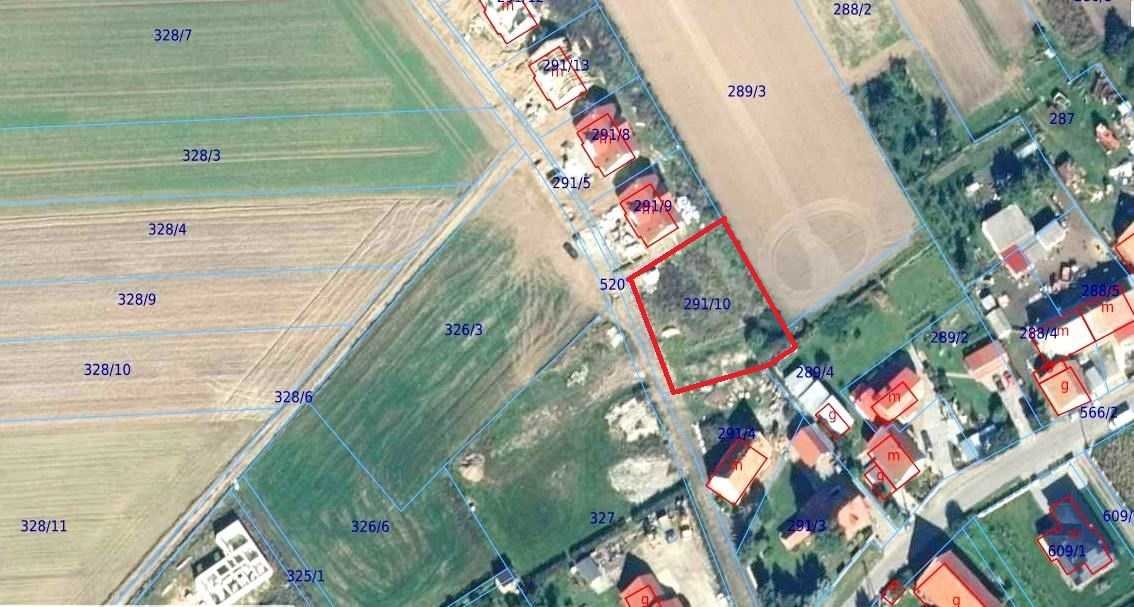 Działka usługowa 1173 m² z mediami, dojazd utwardzony Strzegom  1 173m2 Foto 1