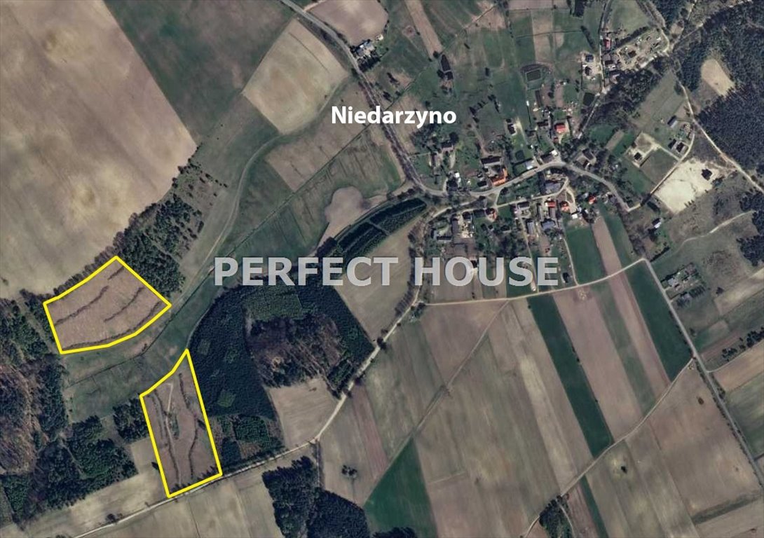 Do sprzedania inwestycyjne działki 58 517 m² w Niedarzynie Niedarzyno  58 517m2 Foto 1