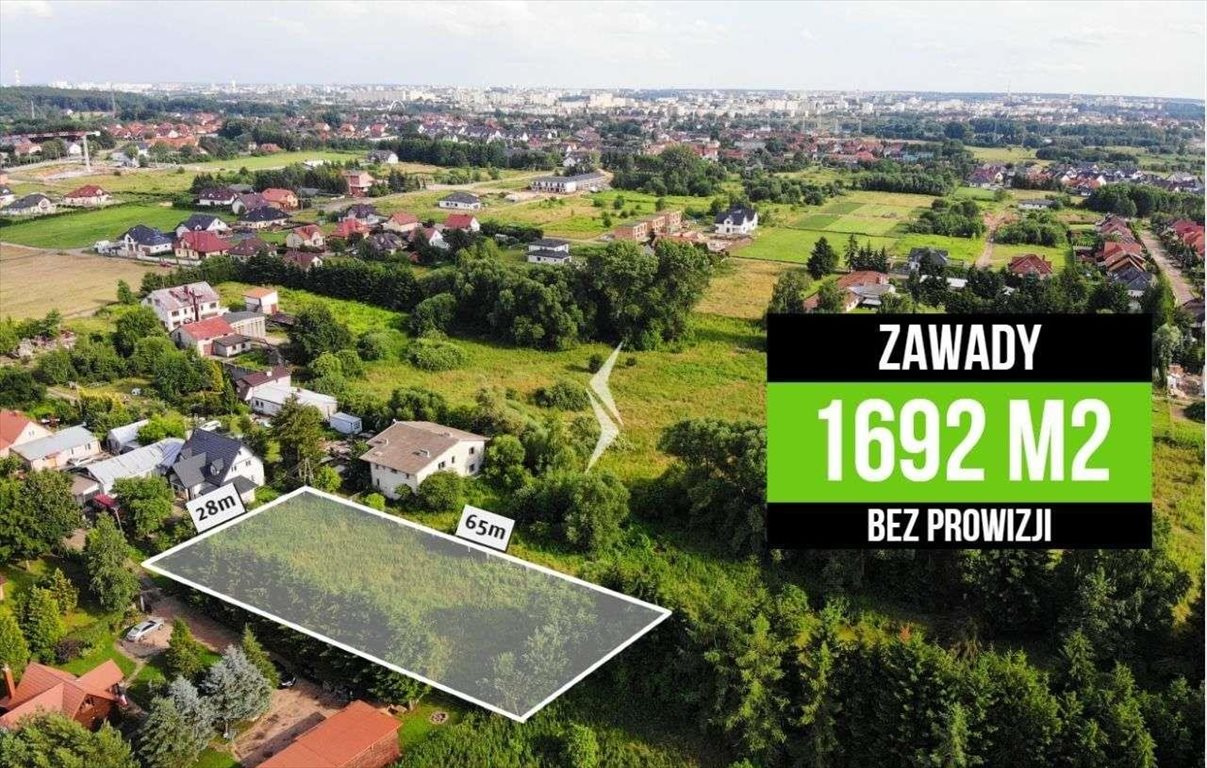 Działka budowlana na sprzedaż Białystok, Zawady, Zawady  1 692m2 Foto 1