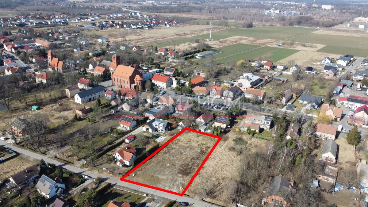 Duża działka 2272 m² z możliwością podziału i dostępem do asfaltu Wrocław, Jerzmanowo  2 269m2 Foto 1