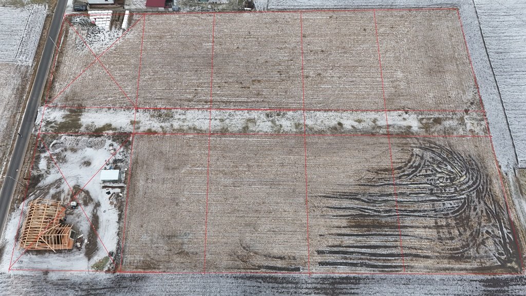 Działka budowlana w Chrzanie z warunkami zabudowy, 1234 m² Chrzan  1 234m2 Foto 1