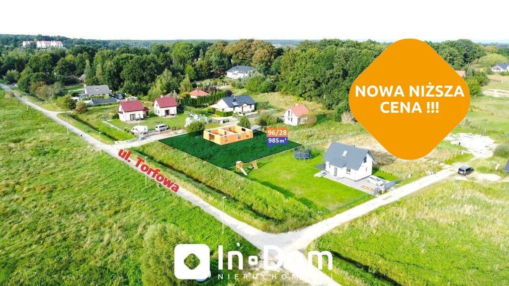 Działka 985 m2 w Dębinie - inwestycja pod letnisko Dębina, Torfowa  985m2 Foto 1