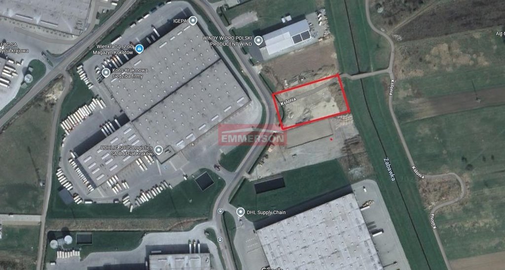 Działka komercyjna pod dzierżawę Brzegi  5 000m2 Foto 1