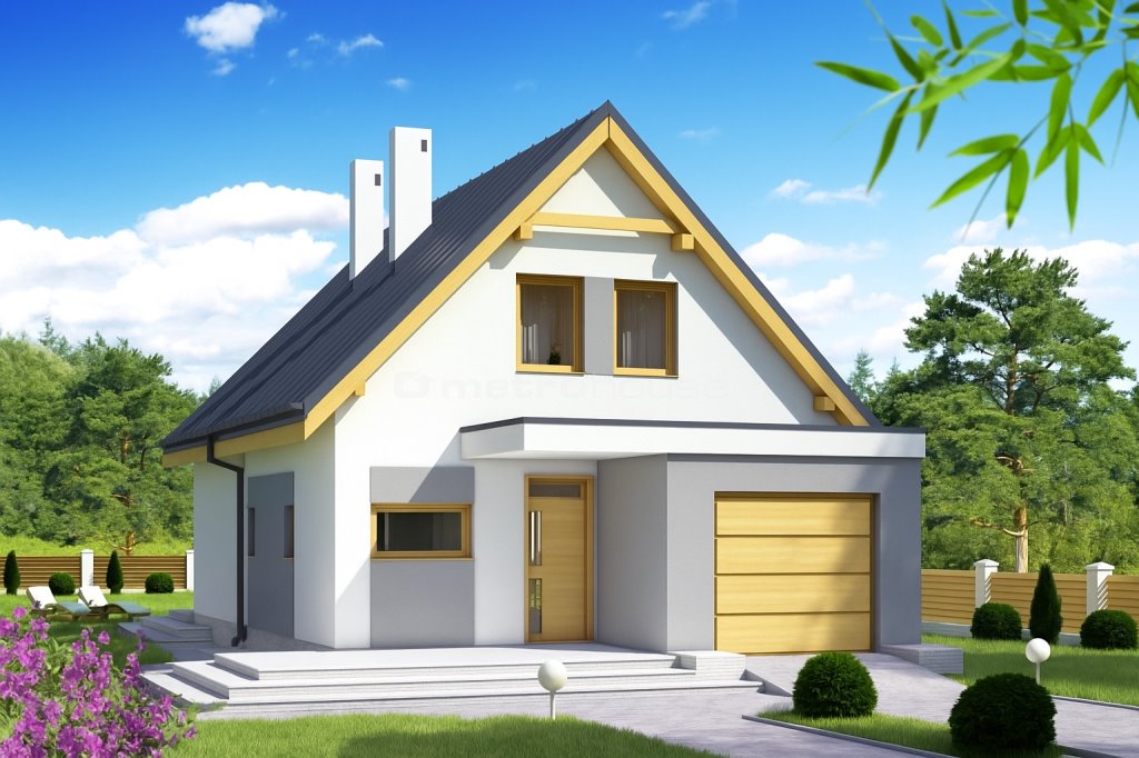 Na sprzedaż nowoczesny dom 109 m² z garażem i dużą działką Krokocie  128m2 Foto 1