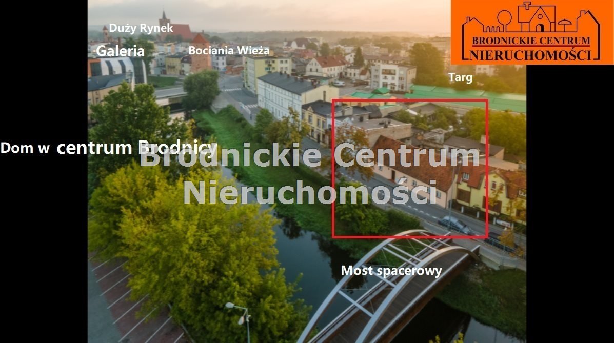 Trzy domy w Brodnicy - inwestycja, remont, 495 tys. zł Brodnica, Brodnica  218m2 Foto 1