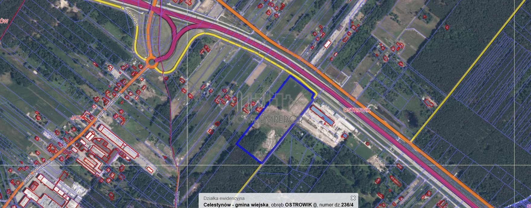 Działka inwestycyjna na sprzedaż Ostrowik  48 300m2 Foto 1