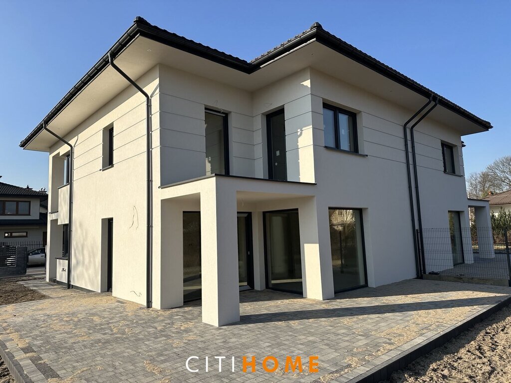 Nowoczesny dom bliźniak 197 m2 z garażem i dużą działką Sulejówek  197m2 Foto 1