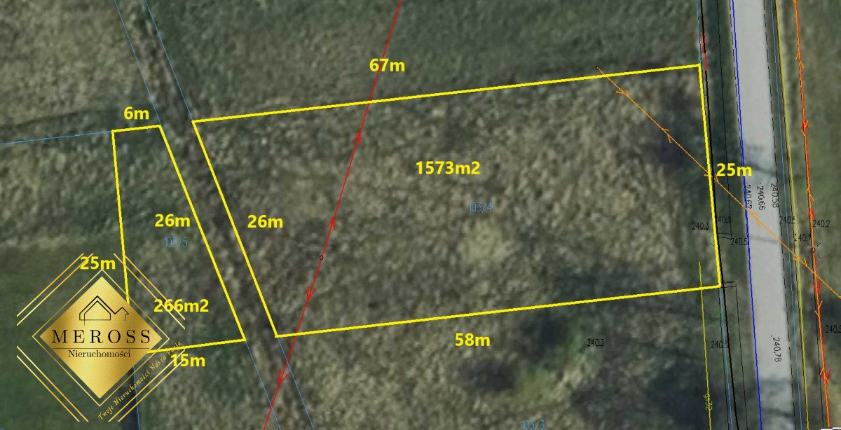 Działka budowlana na sprzedaż Jaźwiny  1 839m2 Foto 9
