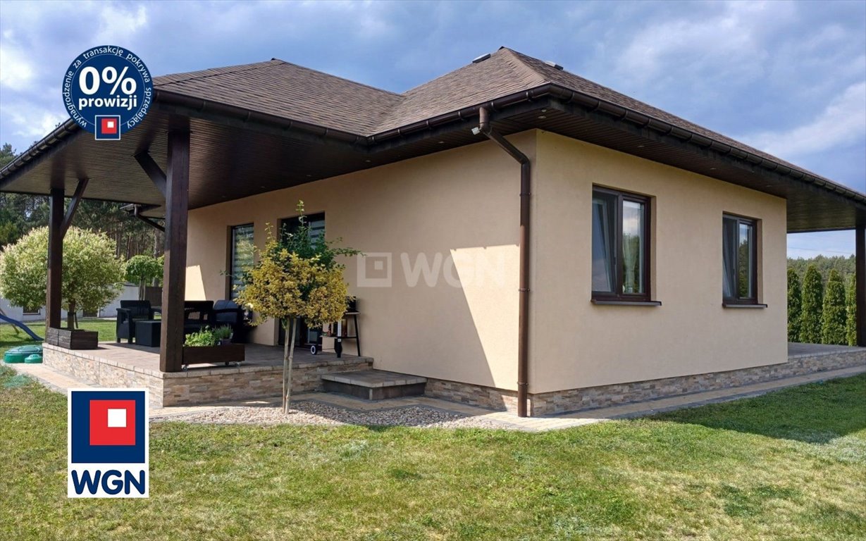 Komfortowy dom z tarasem, ogródkiem i monitoringiem Żeromin, Żeromin  85m2 Foto 1