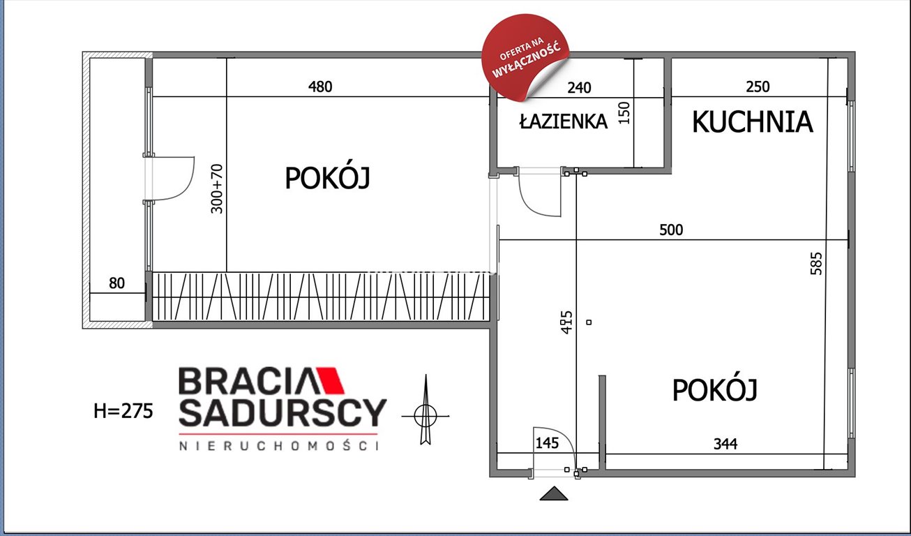 Mieszkanie dwupokojowe na sprzedaż Kraków, Kraków, Olsza, Zaułek Wileński  46m2 Foto 15