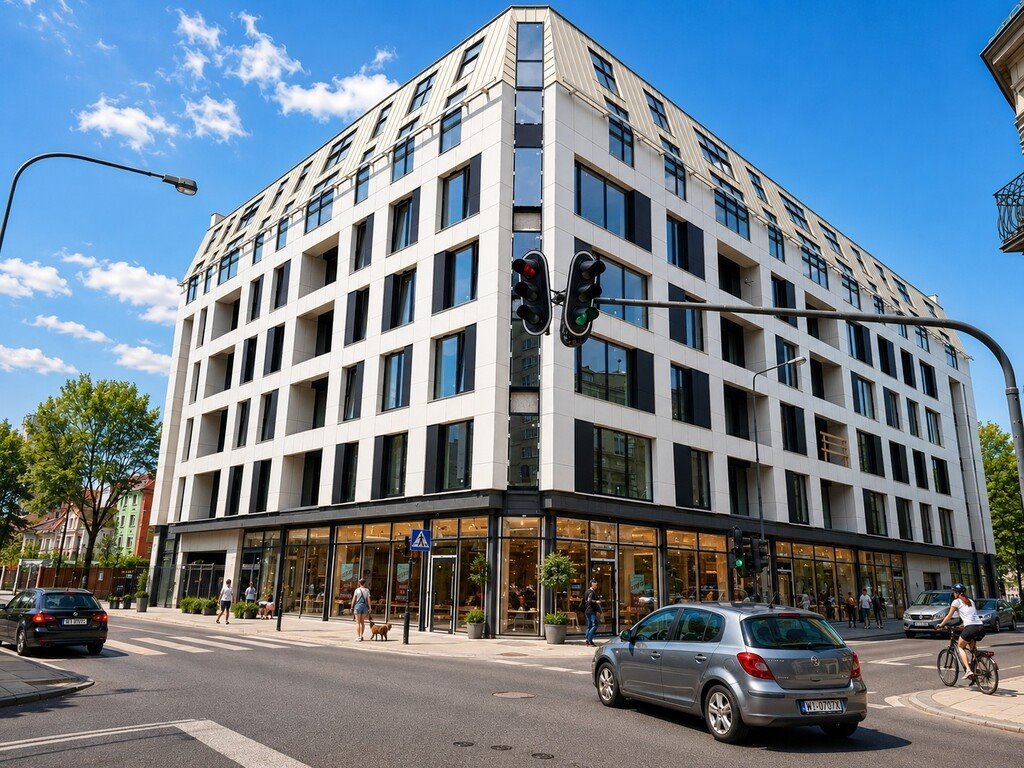 Lokal usługowy na wynajem w prestiżowej inwestycji La Vie Art Łódź, Śródmieście, Śródmieście, 6 Sierpnia  204m2 Foto 1