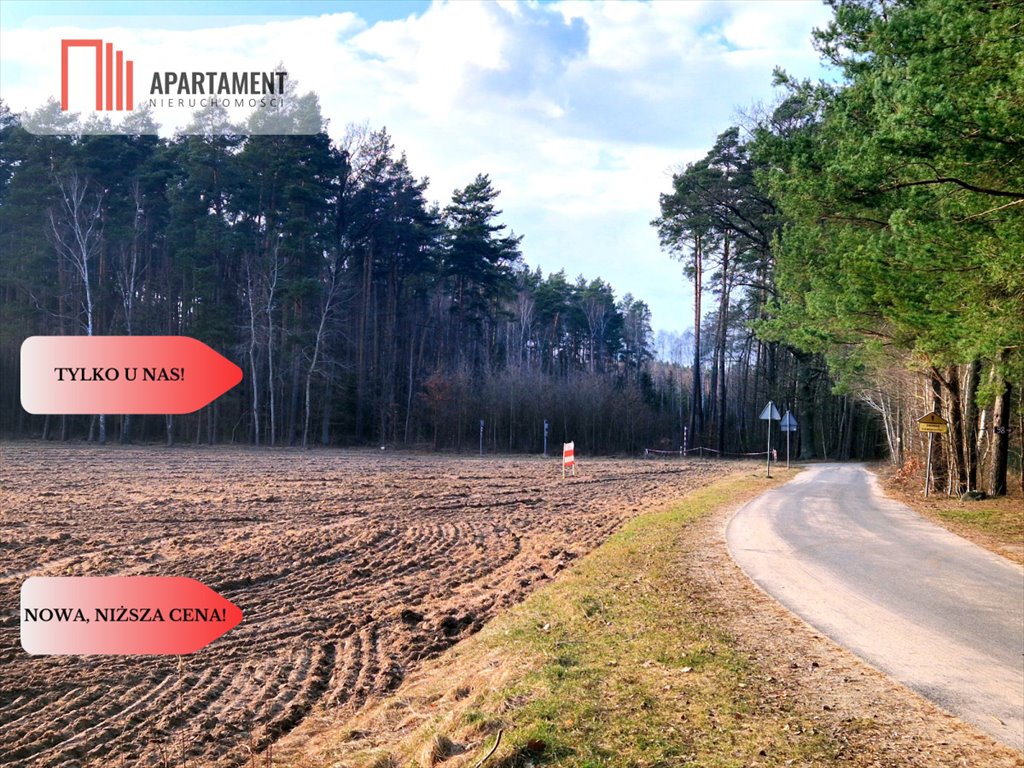 Działki budowlane przy lesie i rzece Wda – idealne na dom Wałkowiska  878m2 Foto 1