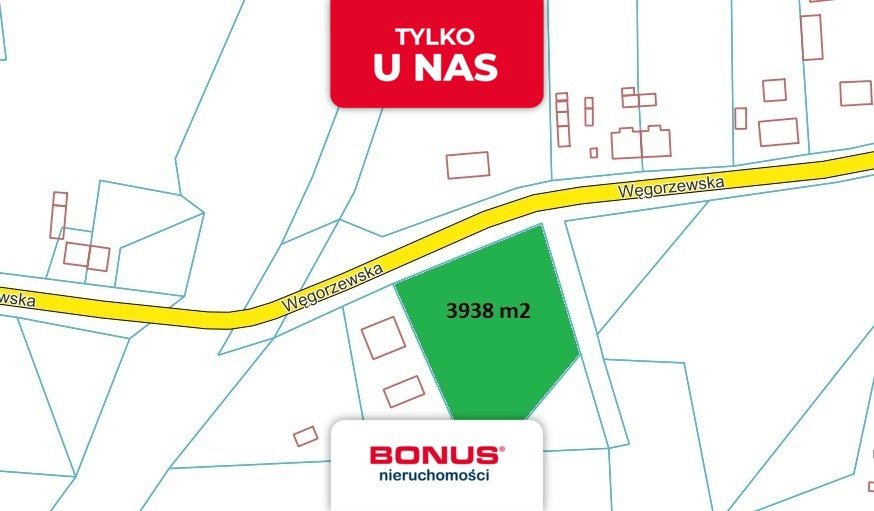 Działka 3938 m² w Radziejach - media i atrakcyjna cena Radzieje  3 938m2 Foto 1