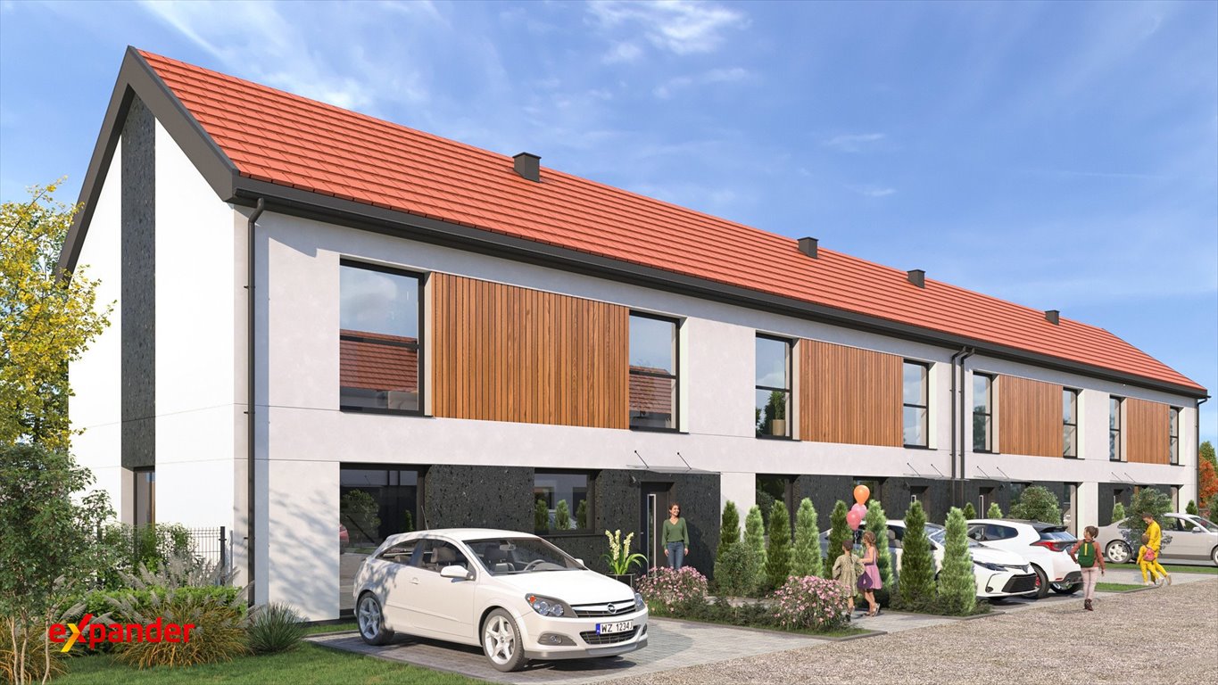 Zapraszam do obejrzenia luksusowych bliźniaków 105 m² z tarasem i poddaszem Baranowice  135m2 Foto 1