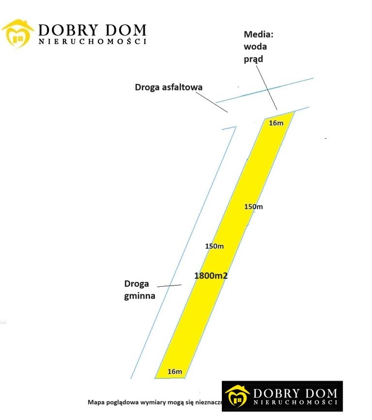 Do sprzedania działka 1800 m² pod budowę 3 domków letniskowych Zaleszany  1 800m2 Foto 1