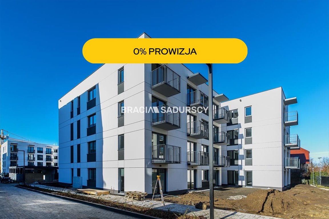 Do sprzedania nowoczesne 2-pokojowe mieszkanie z balkonem w Ruczaju Kraków, Ruczaj, Ruczaj, Czerwone Maki  43m2 Foto 1