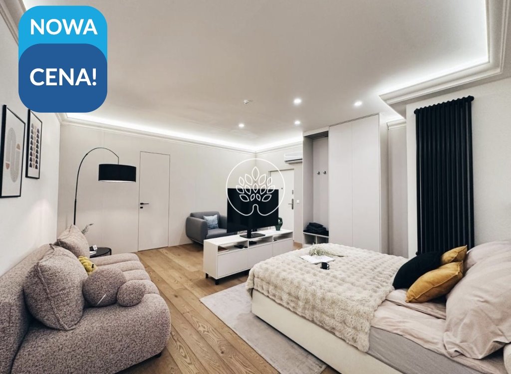 Nowoczesny apartament 41,4 m2 w sercu Torunia z klimatyzacją Toruń, Stare Miasto  41m2 Foto 1