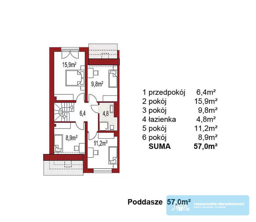 Dom na sprzedaż Świlcza  113m2 Foto 7