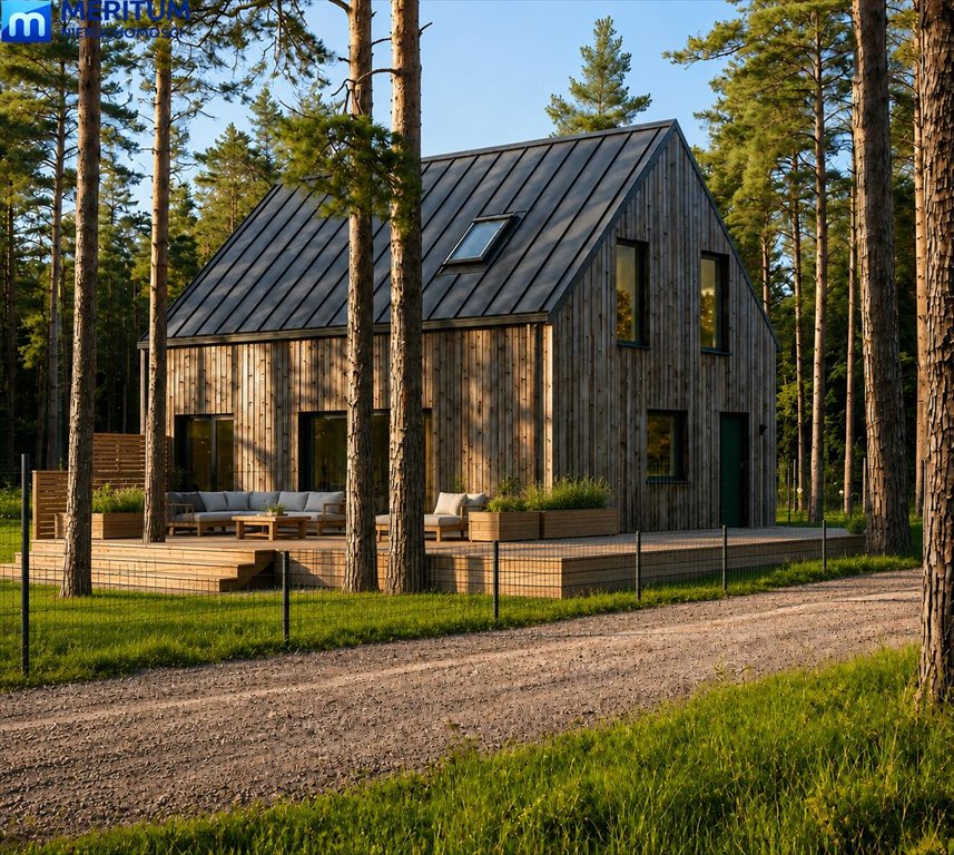 Nowoczesny dom szkieletowy 127 m2 - energooszczędny i funkcjonalny Osowiec  127m2 Foto 1