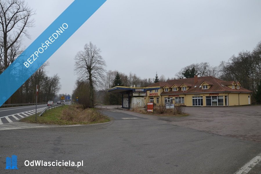 Lokal użytkowy z motelu i stacją paliw – 4400 m² Wityń  4 400m2 Foto 1