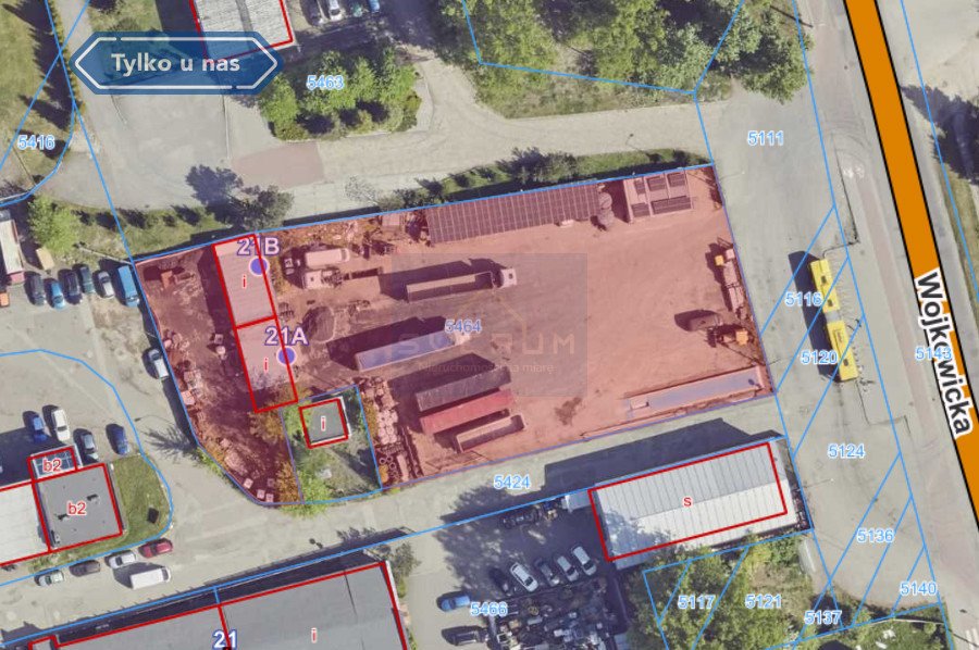 Duża działka 2893 m² z budynkami i mediami w Czeladzi Czeladź, Wojkowicka  2 893m2 Foto 1