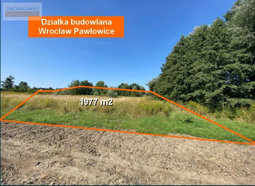 Działka budowlana na sprzedaż Wrocław, Psie Pole, Pawłowice, Przedwiośnie  2 159m2 Foto 1