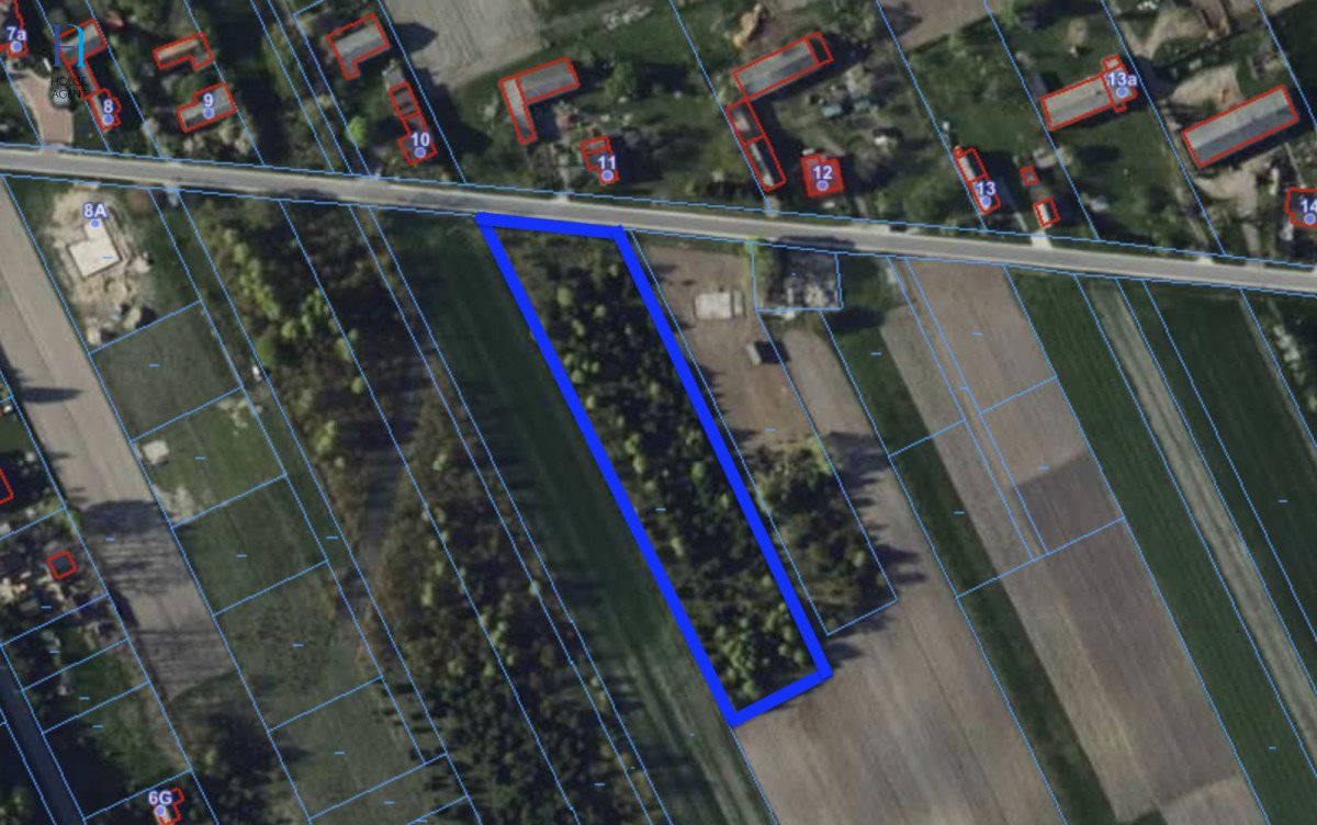 Na sprzedaż działka 1447 m² z mediami i wnioskiem o zabudowę Janów  1 446m2 Foto 1