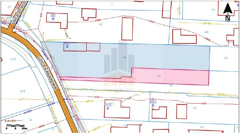 Działka budowlana na sprzedaż Warszawa, Wawer, Miedzeszyn, Zasadowa  1 953m2 Foto 1