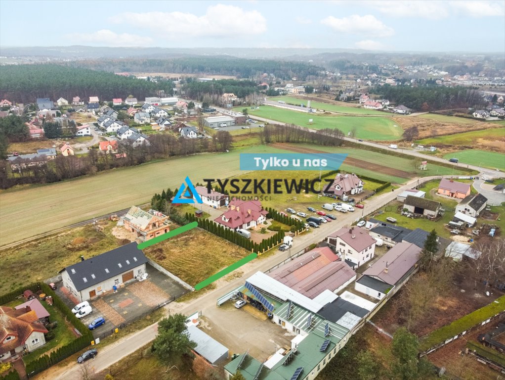 Działka przemysłowo-handlowa na sprzedaż Chwaszczyno, Wąska  1 048m2 Foto 1