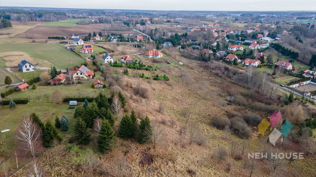 Działka budowlana na sprzedaż Ługwałd  1 876m2 Foto 4