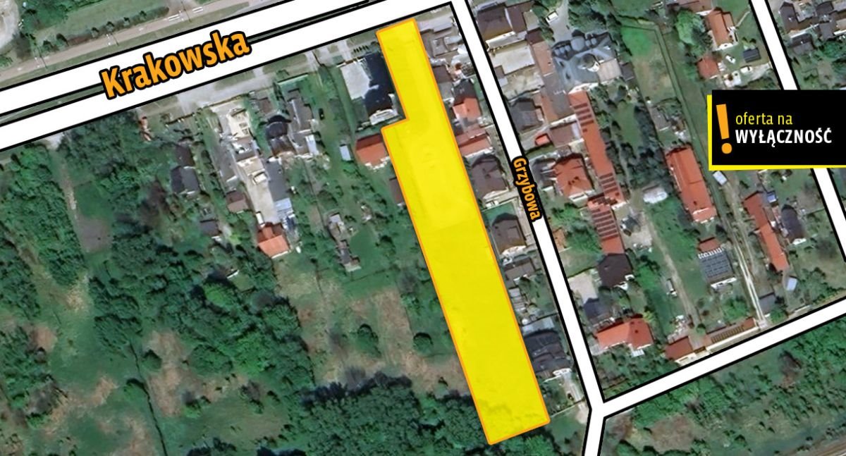 Działka przemysłowo-handlowa na sprzedaż Kielce, Krakowska  4 111m2 Foto 7