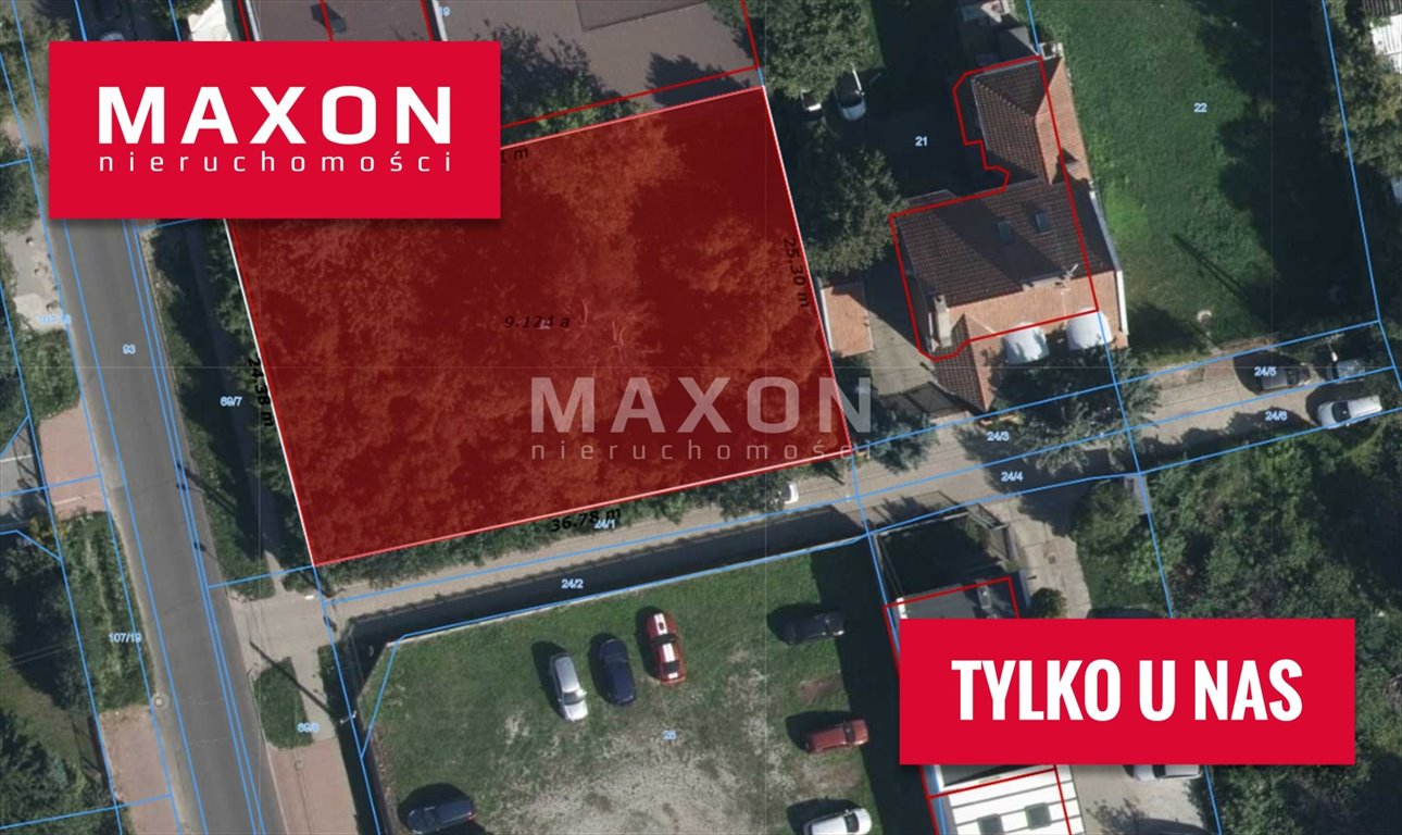 Sprzedam działkę 911 m² pod dom jednorodzinny w Warszawie Warszawa, Włochy  911m2 Foto 1