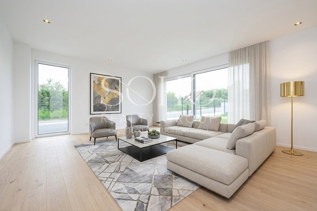 Na sprzedaż nowoczesny dom 126 m² z garażem i ogrzewaniem podłogowym Kraków, Kliny, Kliny, Spacerowa  127m2 Foto 1