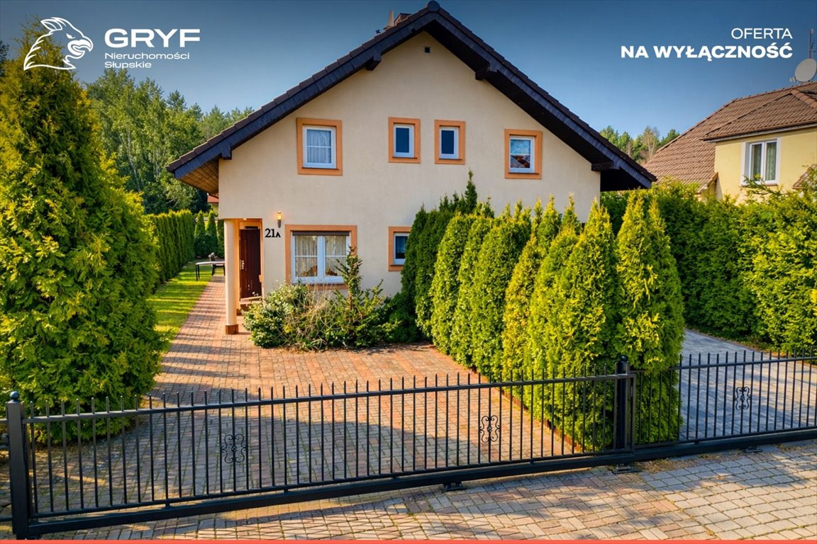 Dom nad morzem w Rowach, 105 m², działka 245 m² Rowy, Bałtycka  105m2 Foto 1