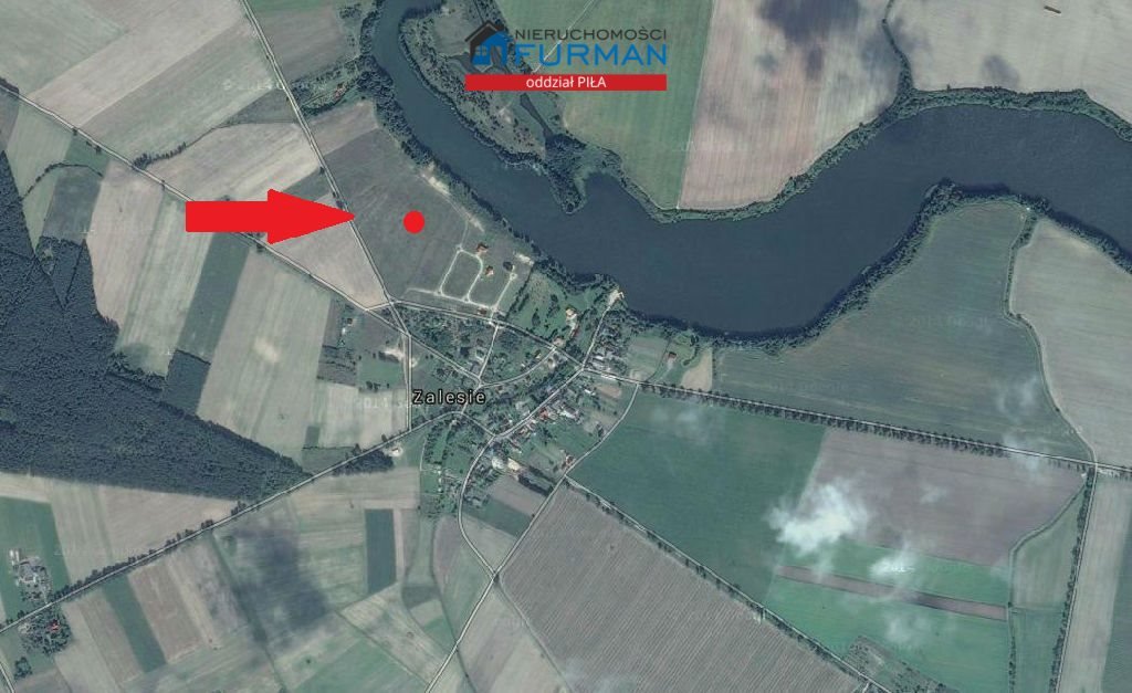 Działka budowlana na sprzedaż Zalesie  1 321m2 Foto 1