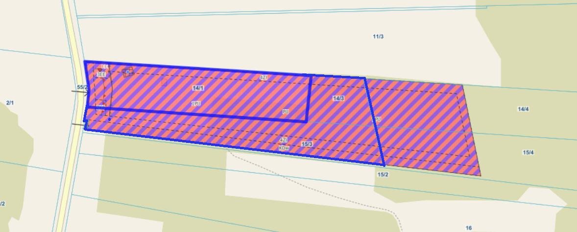 Duża działka przemysłowa 35,6 ha z budynkami w Przytuły Las Przytuły-Las, Przytuły Las  35 608m2 Foto 1