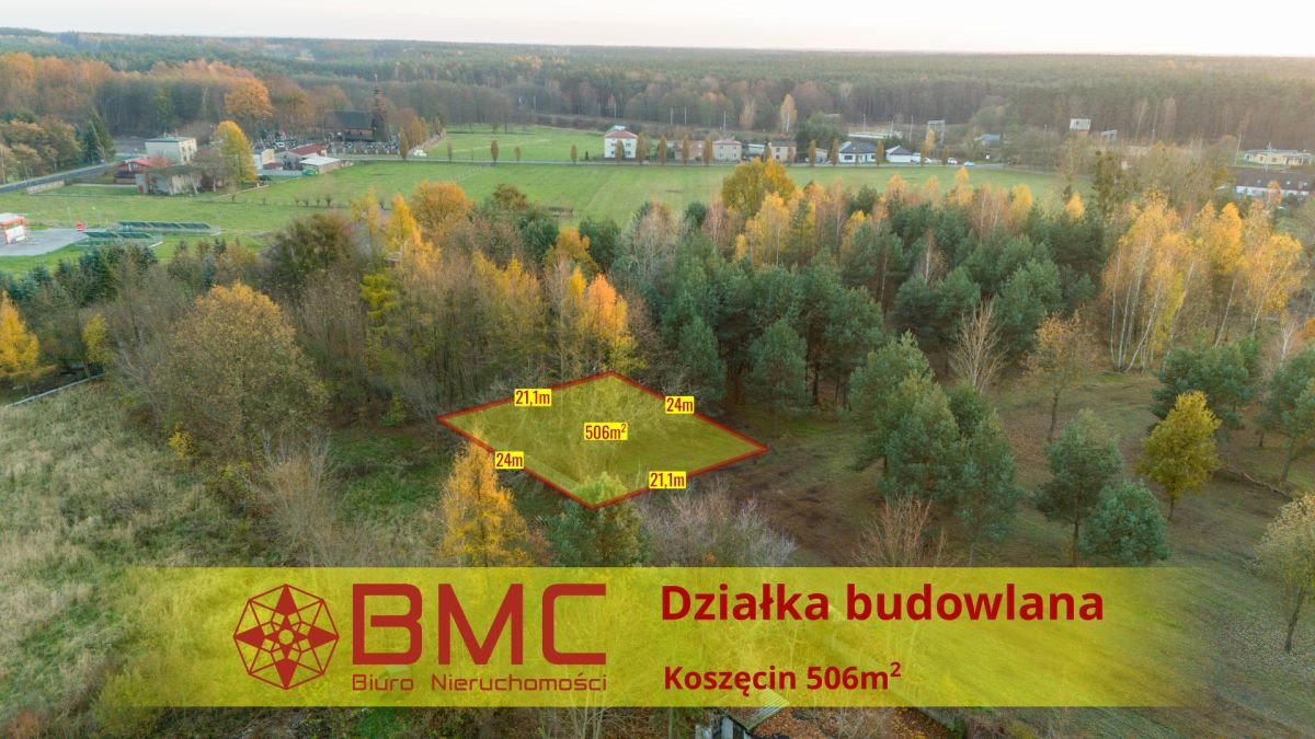 Działka budowlana na sprzedaż Koszęcin, Słowików  506m2 Foto 1