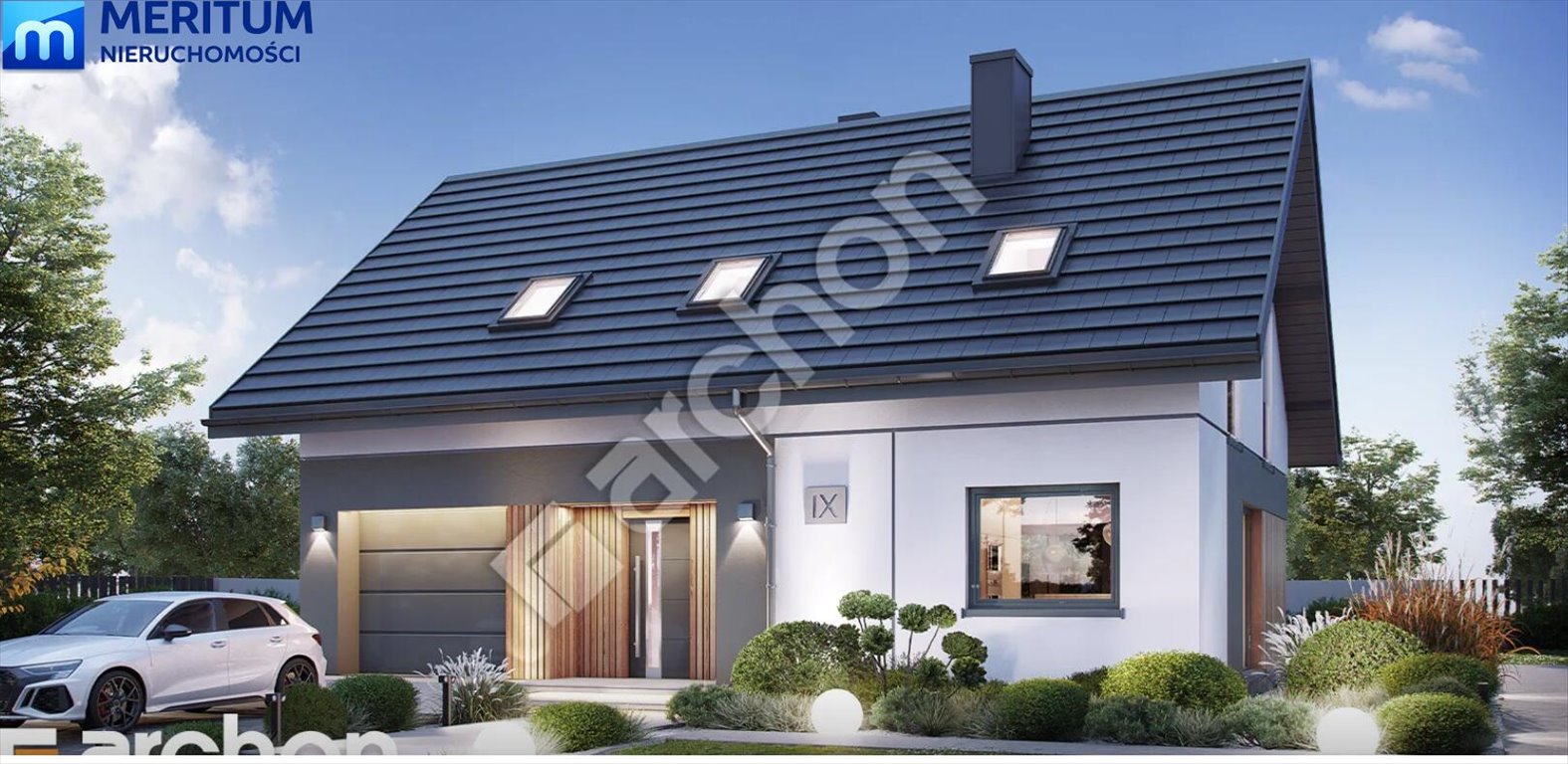 Dom wolnostojący 160 m² na dużej działce (1500 m²) Kozerki  163m2 Foto 1