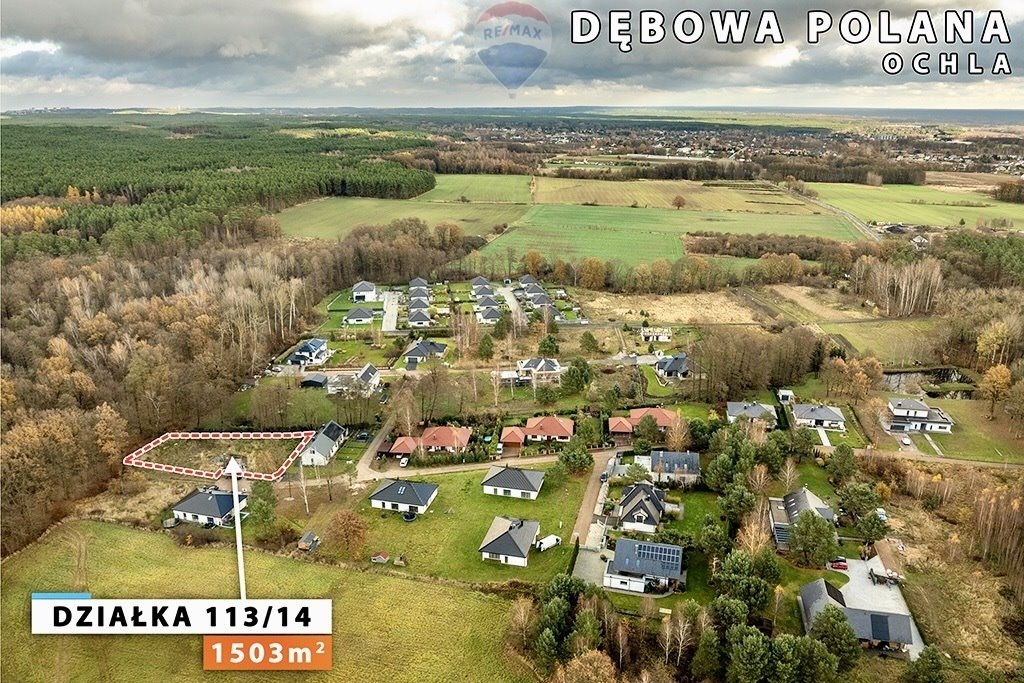 Działka budowlana na sprzedaż Zielona Góra, Ochla, Ochla-Dębowa Polana  1 503m2 Foto 4