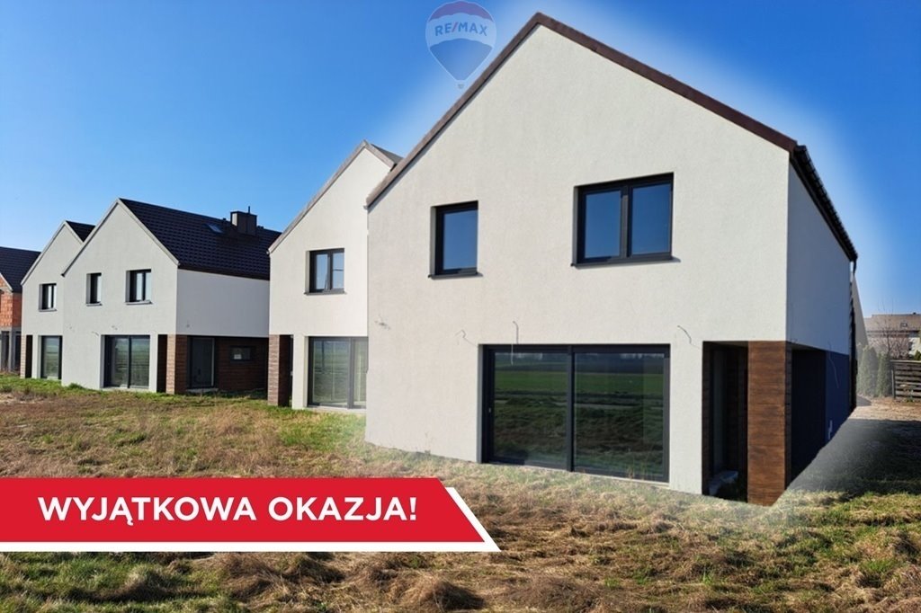 Dom bliźniak 141 m2 w stanie deweloperskim, garaż, 5 pokoi Tychy, Urbanowice, Oświęcimska  141m2 Foto 1