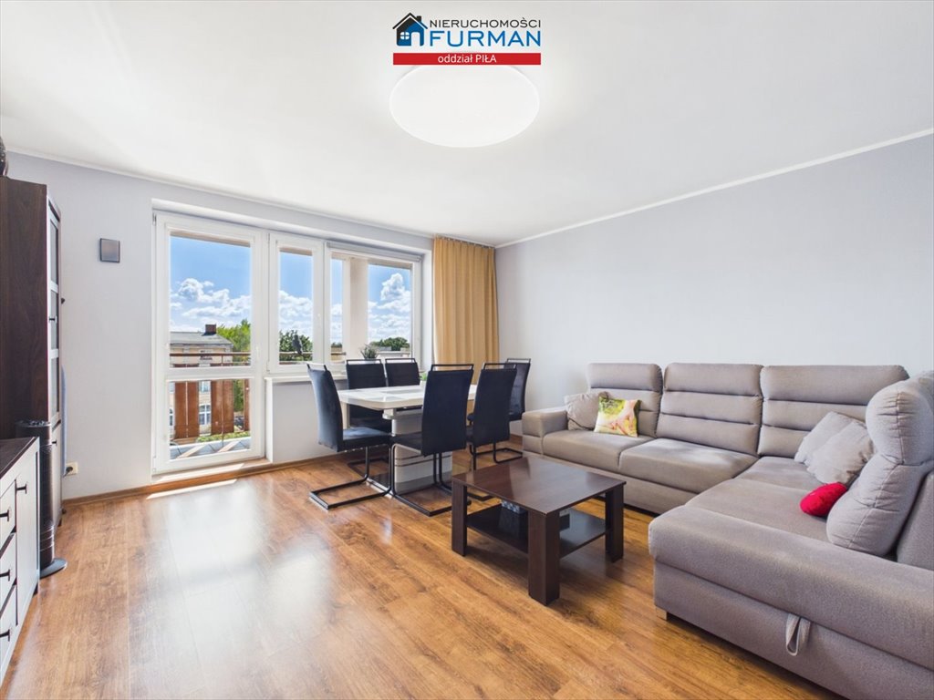 3‑pokojowe mieszkanie 64,2 m² z loggią i piwnicą w Pile Piła  64m2 Foto 1