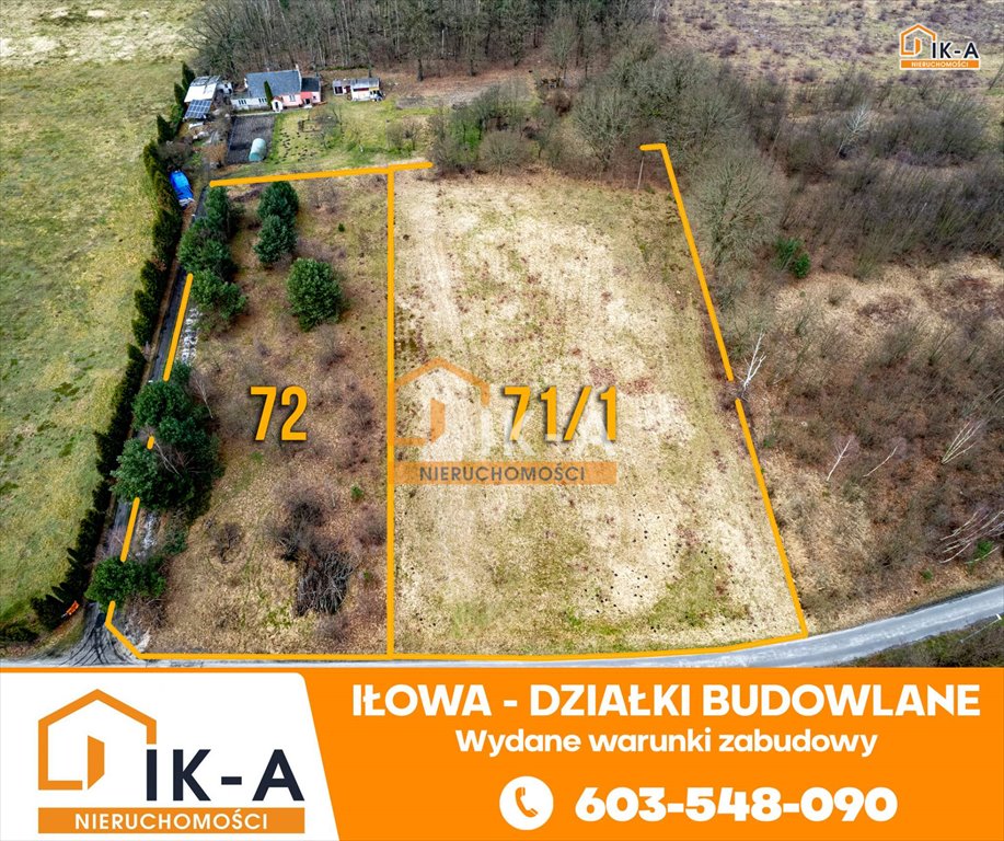 Działka budowlana na sprzedaż Iłowa, Iłowa, Żaków  8 100m2 Foto 3