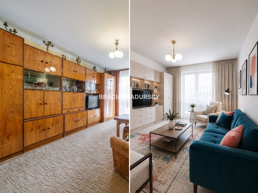 Zapraszam do 44,5 m² mieszkania 2 pokoje w Dębnikach Kraków, Dębniki, Osiedle Podwawelskie, Komandosów  45m2 Foto 1