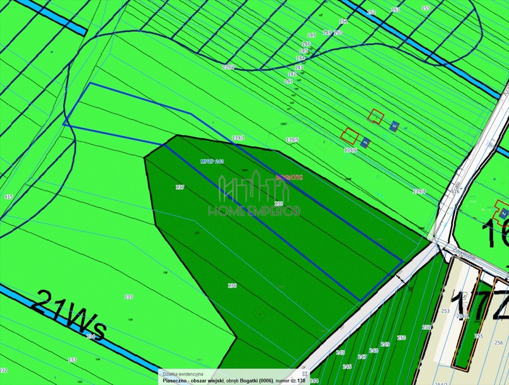 Działka leśna na sprzedaż Bogatki, Azalii  4 644m2 Foto 1