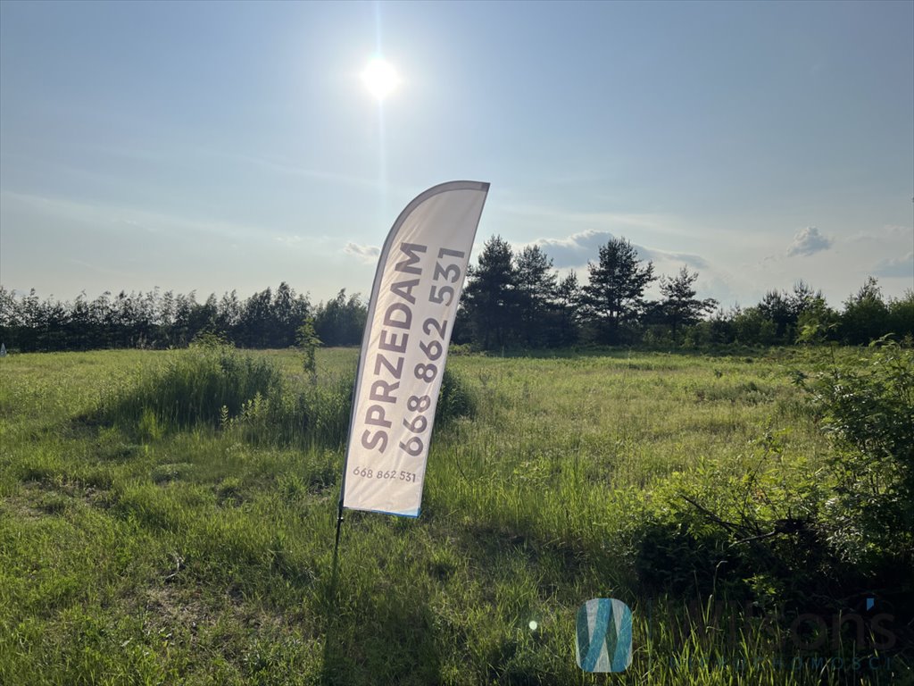 Działka budowlana na sprzedaż Sobienie Biskupie  1 558m2 Foto 1